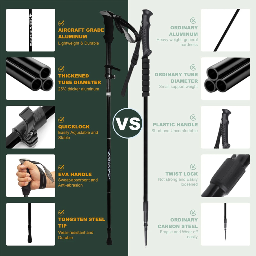Ultralight Aluminum Alloy Trekking Pole