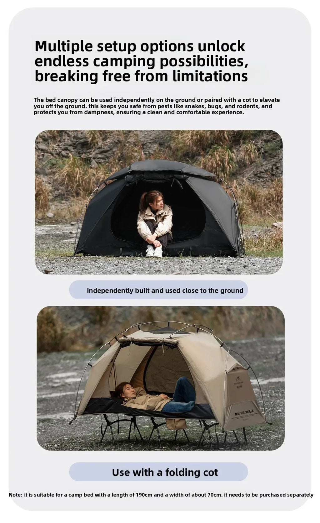 Single Bed Waterproof Tent