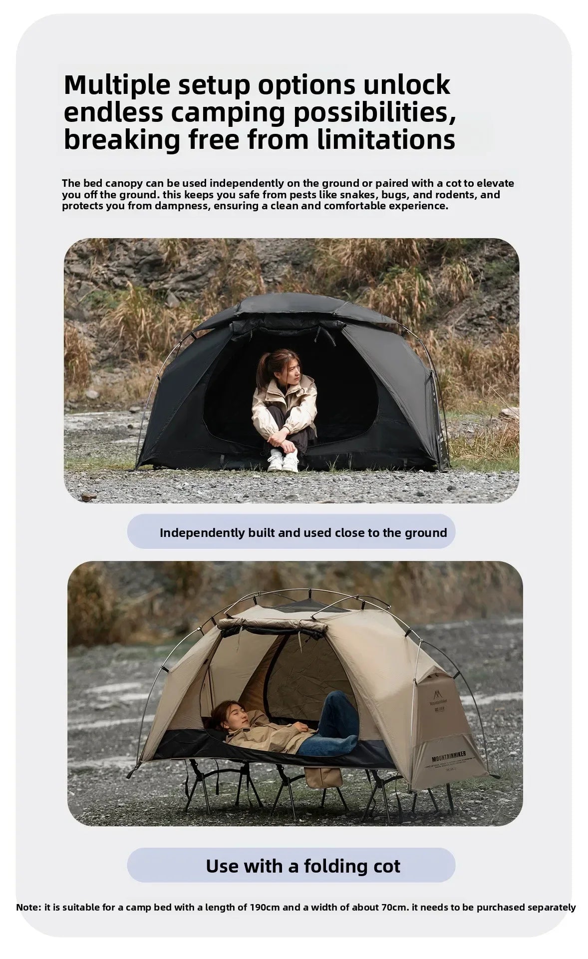 Single Bed Waterproof Tent