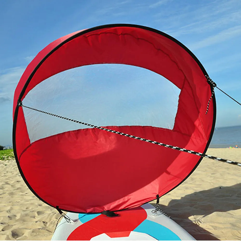 Popup Kayak Wind Sail  Paddle Kit