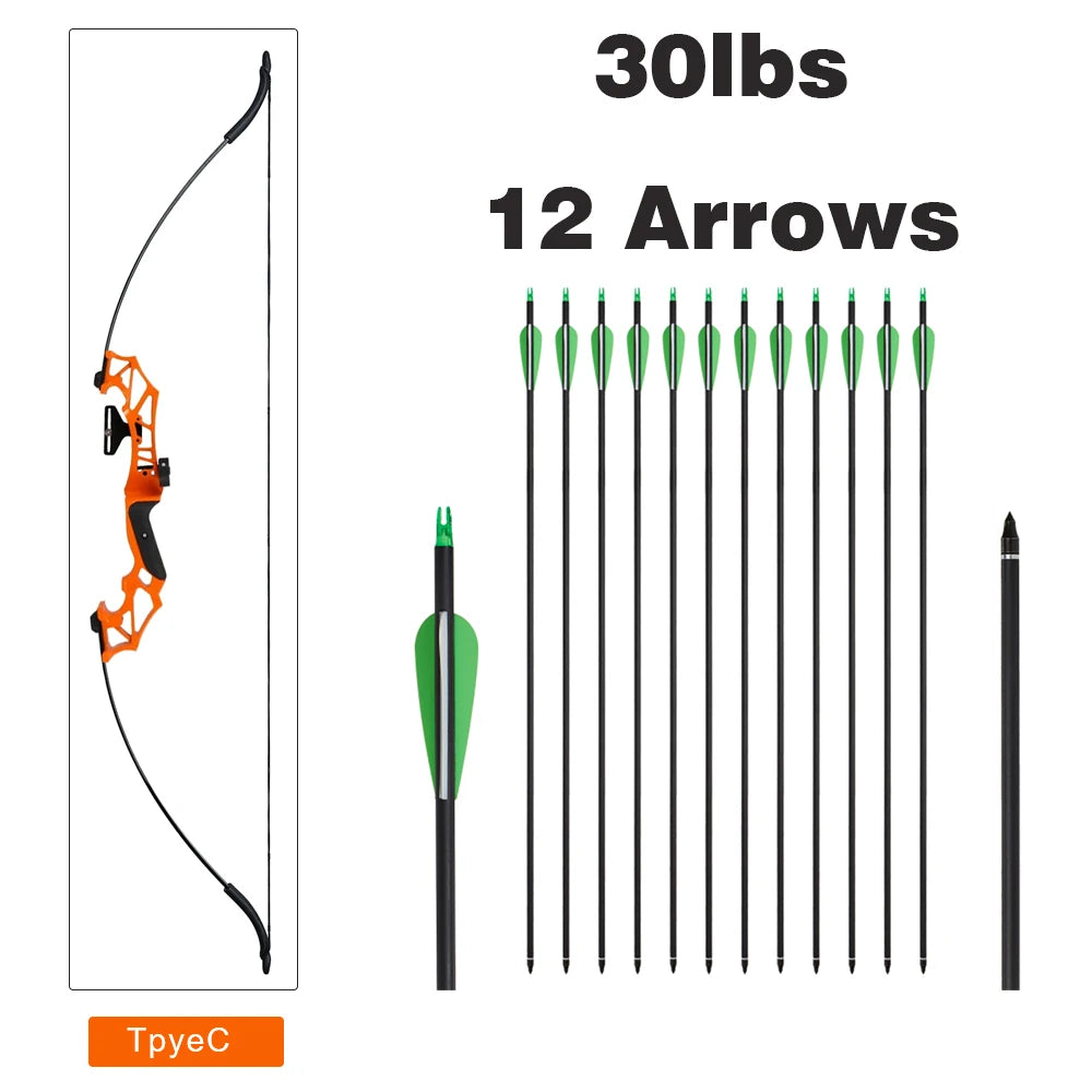 Recurve  Practice Bow and Arrow