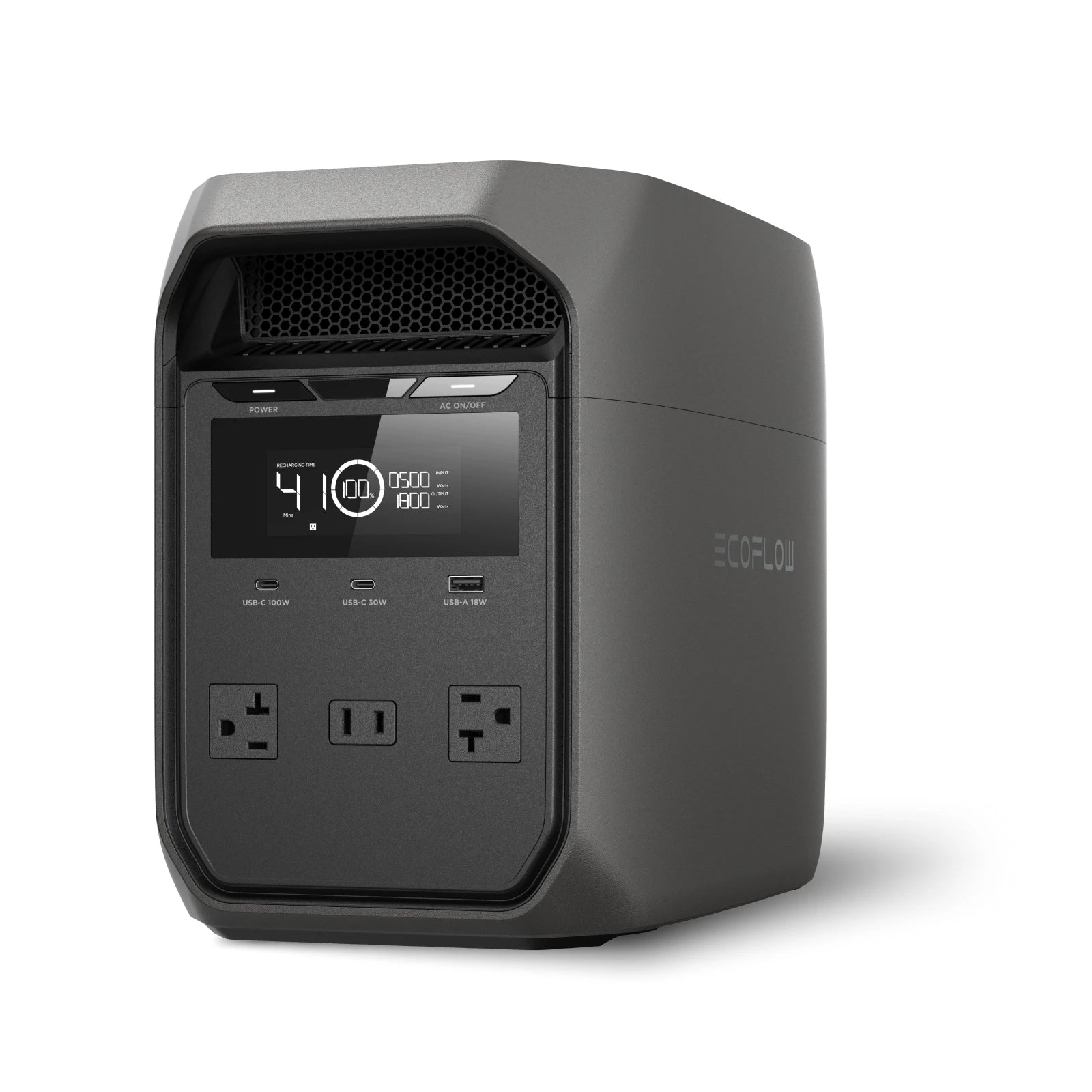 Solar Generator  Portable Power Station, 1800W