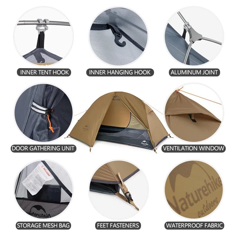 Tent 1 Person Ultralight Camping Tent