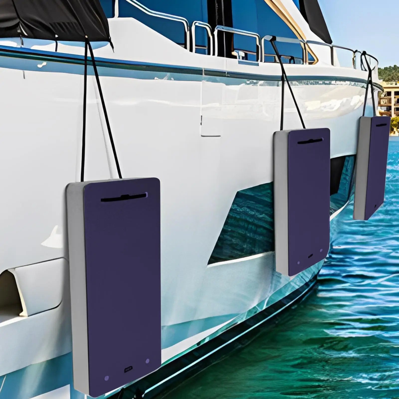 Heavy-Duty Protection Cushioning Pontoon  Flat Boat Bumpers