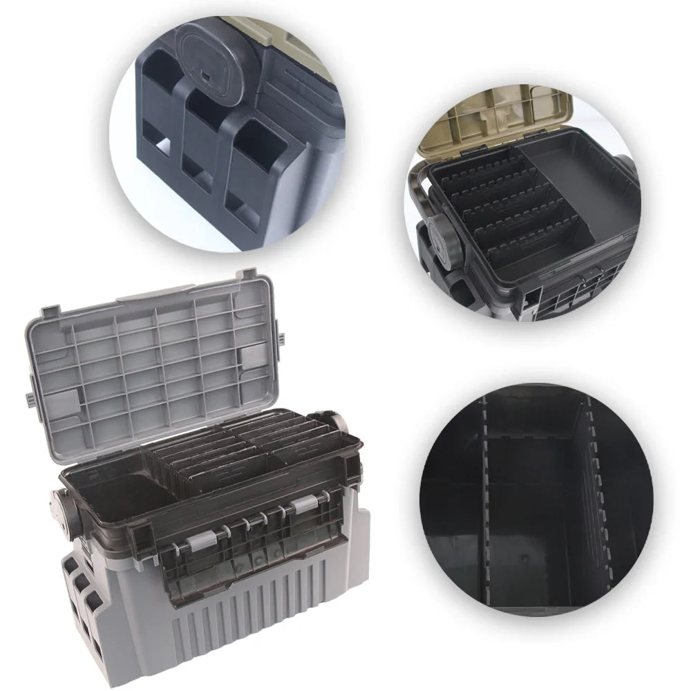 Fishing Box Organizer Multifunctional Bait for Fishing