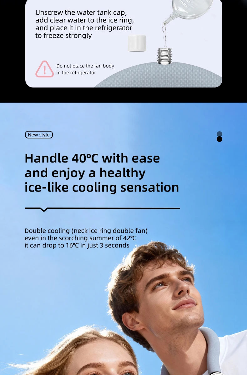 Portable Neck Fan