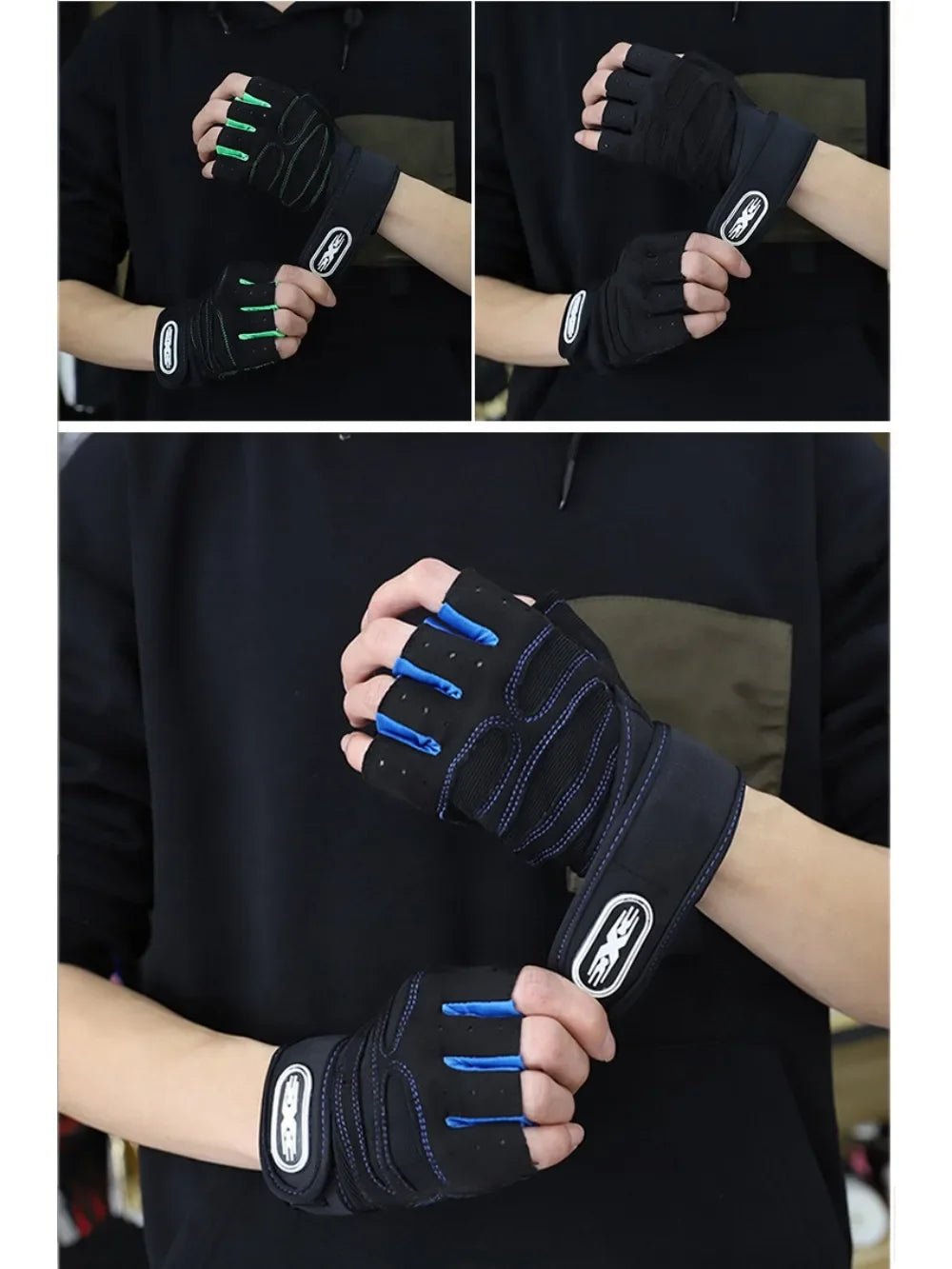 Outdoor Fingerless Unisex Gloves