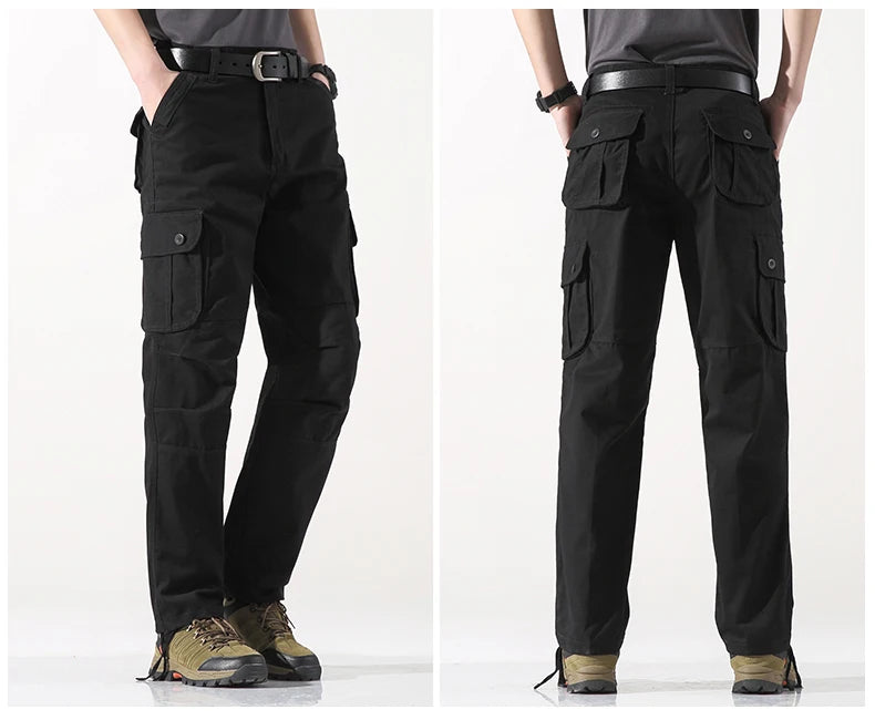 Men's Tactical  Cotton Cargo Hiking Pants