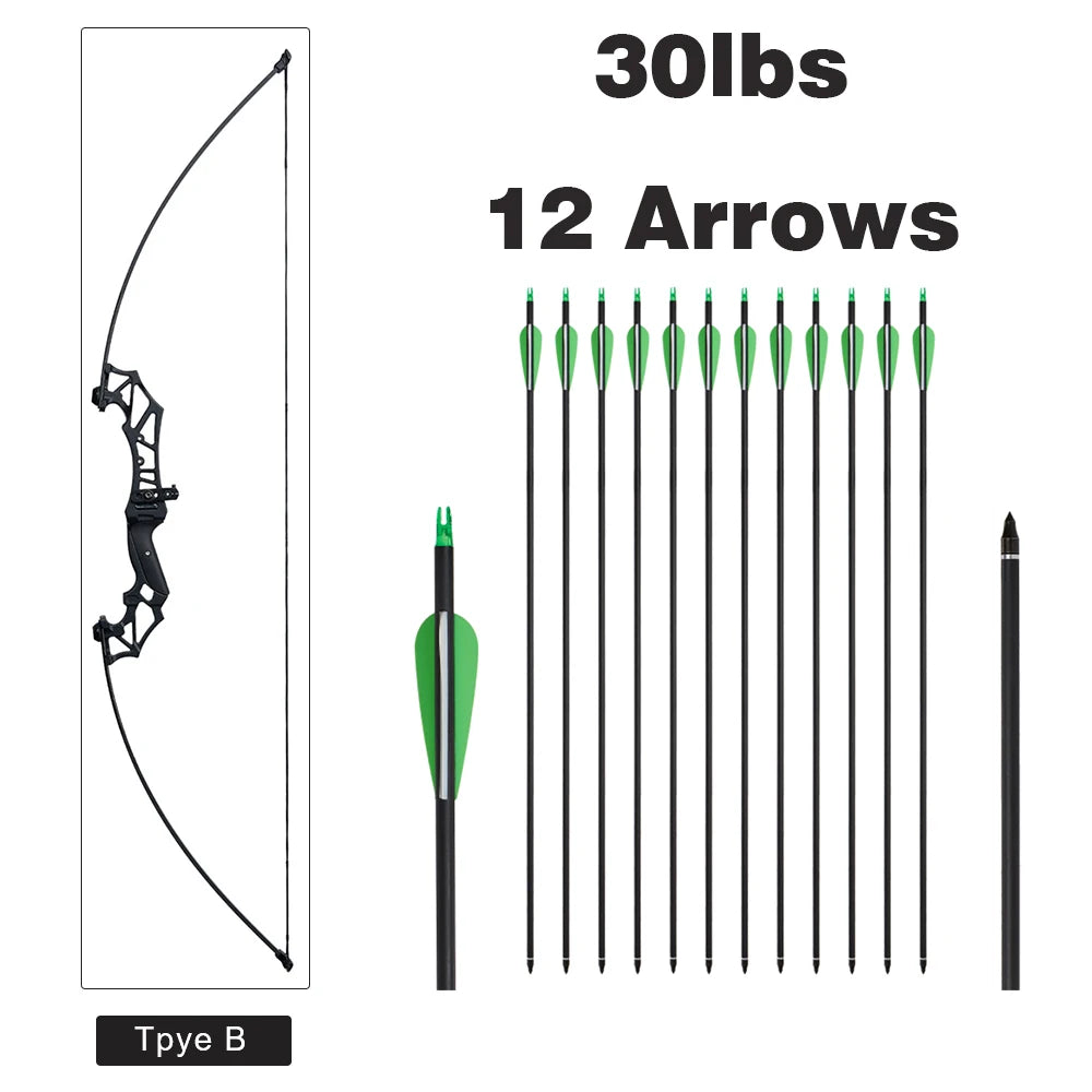 Recurve  Practice Bow and Arrow