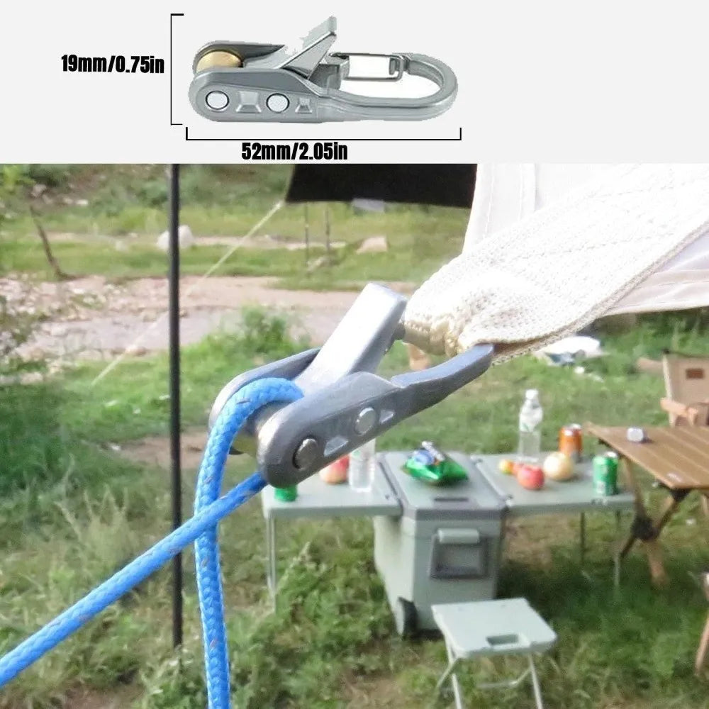 New Knot-Free Rope Tensioner Adjusters