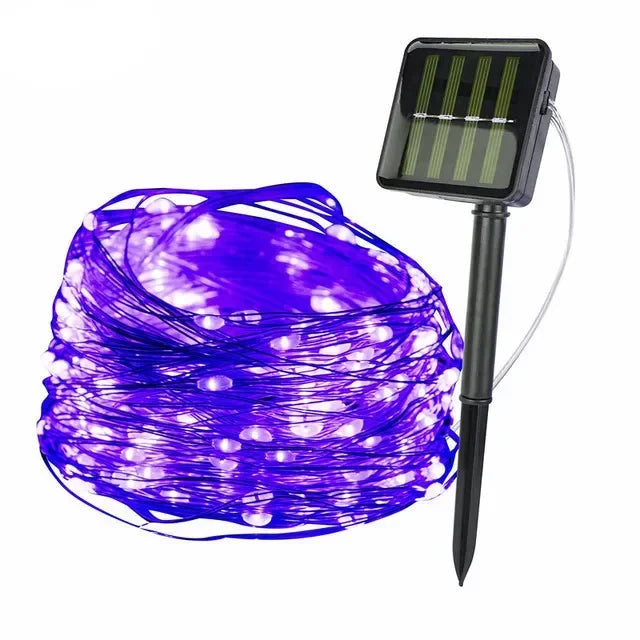 7M/12M/22/32M Solar Led Fairy String Lights