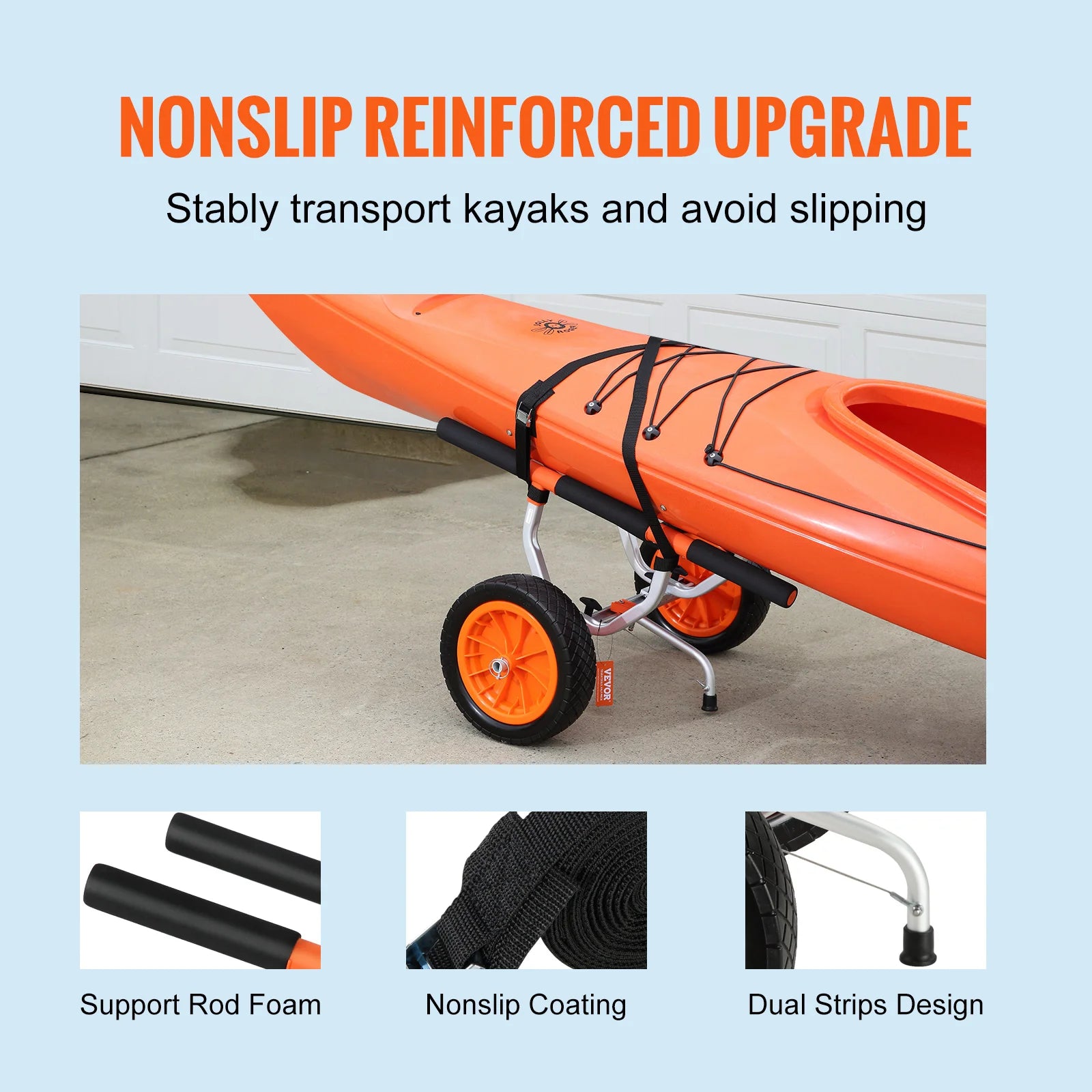 Detachable Kayak Trolley Cart