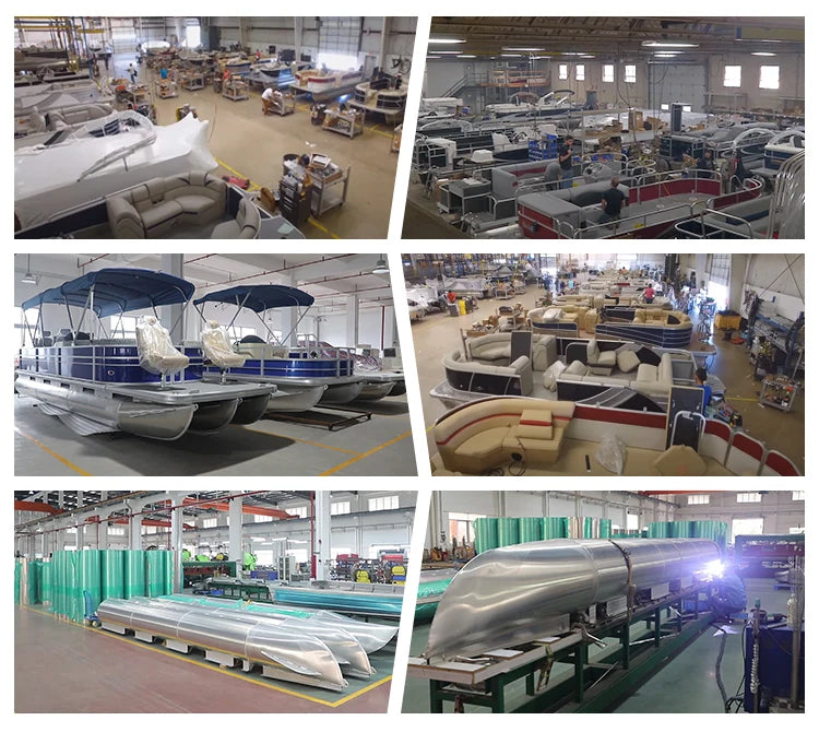 High Speed Luxury Jet Boat Aluminum Hull Inboard Engine