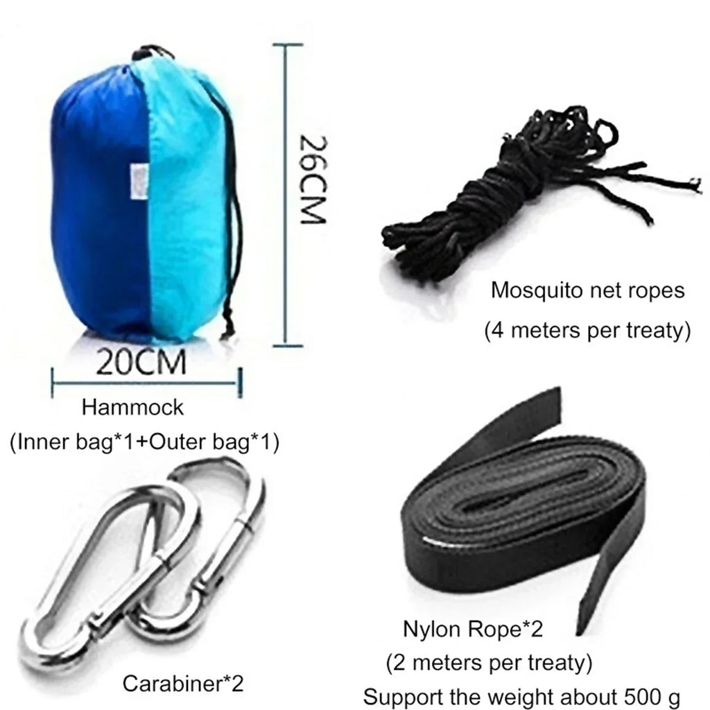 Camping Hammock with Mosquito Net