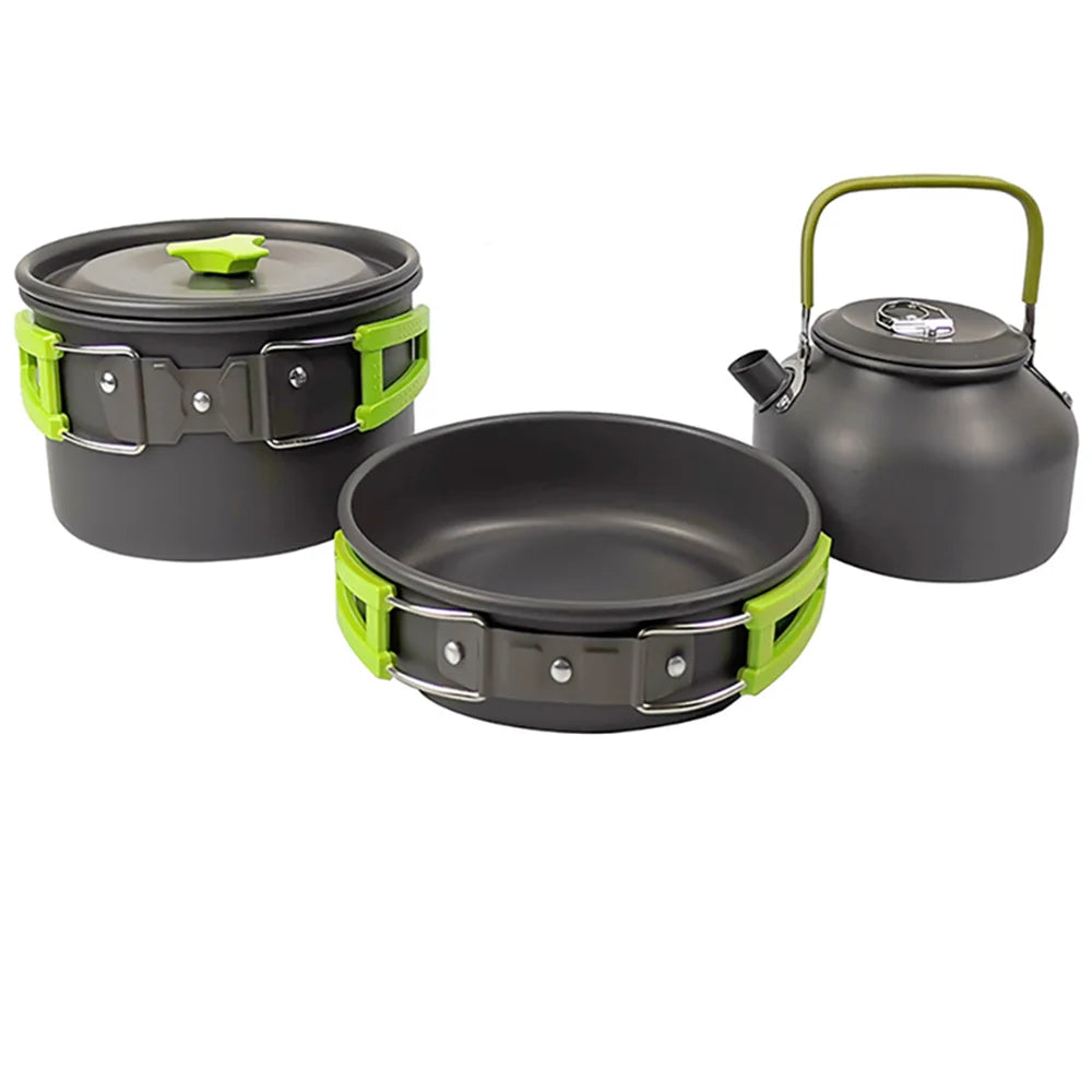 Camping Cookware Travel ware  For 2-3  Non-stick