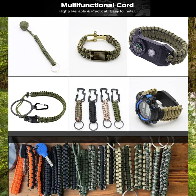 Military 550 Paracord Rope 100M Parachute Cord