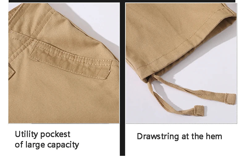 Men's Tactical  Cotton Cargo Hiking Pants