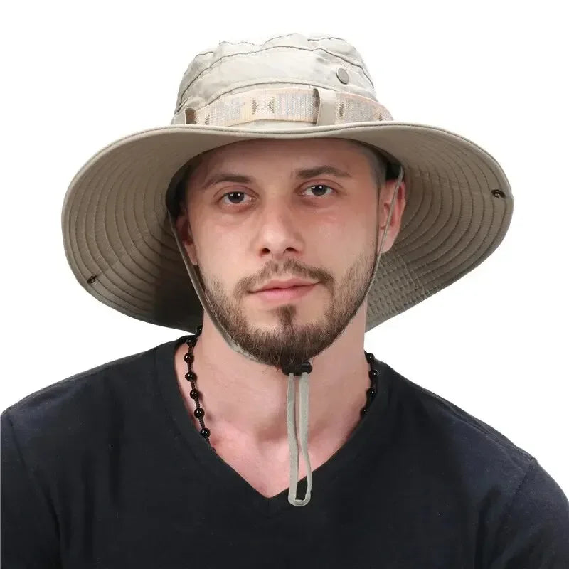 Wide Brim Men Hiking Hat