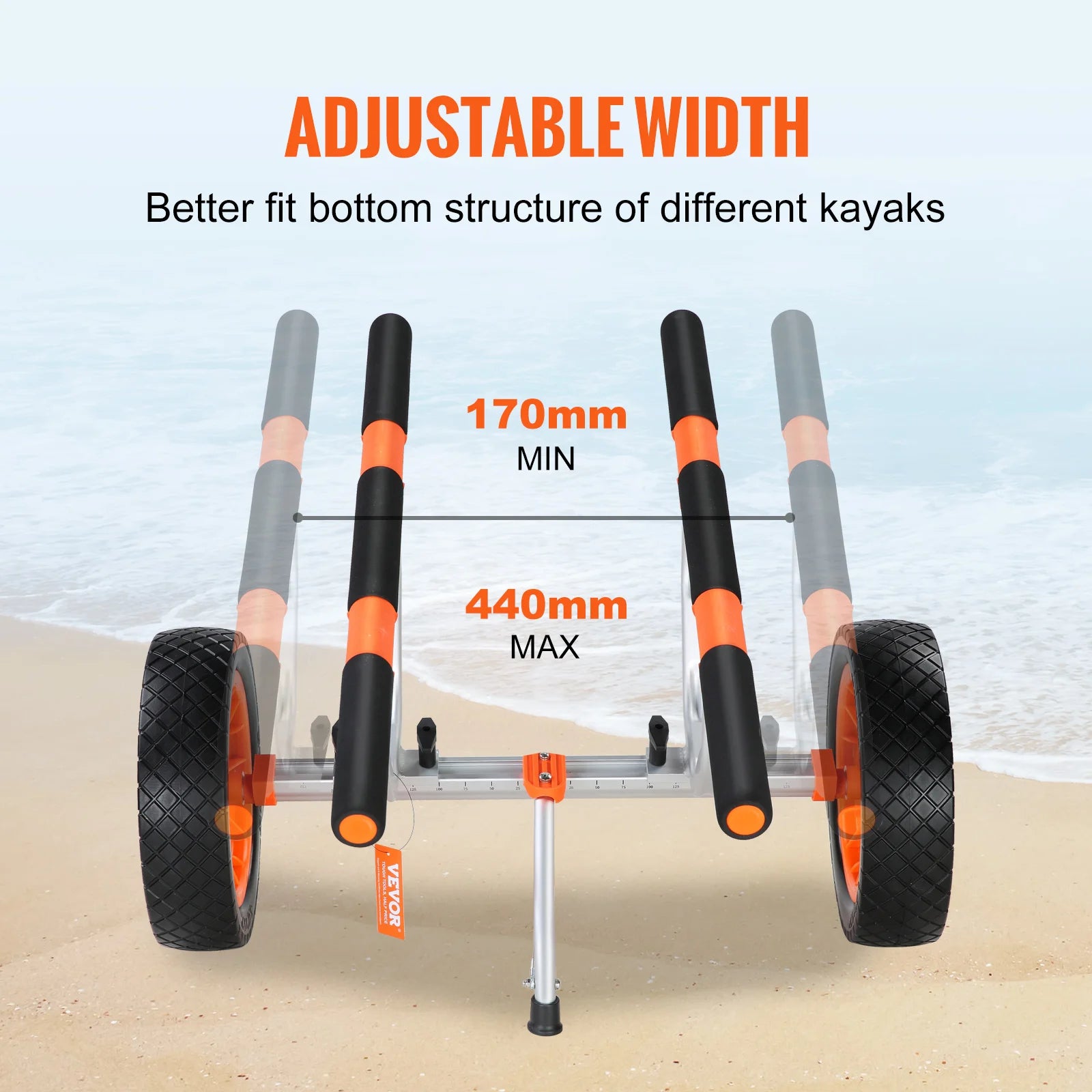 Detachable Kayak Trolley Cart