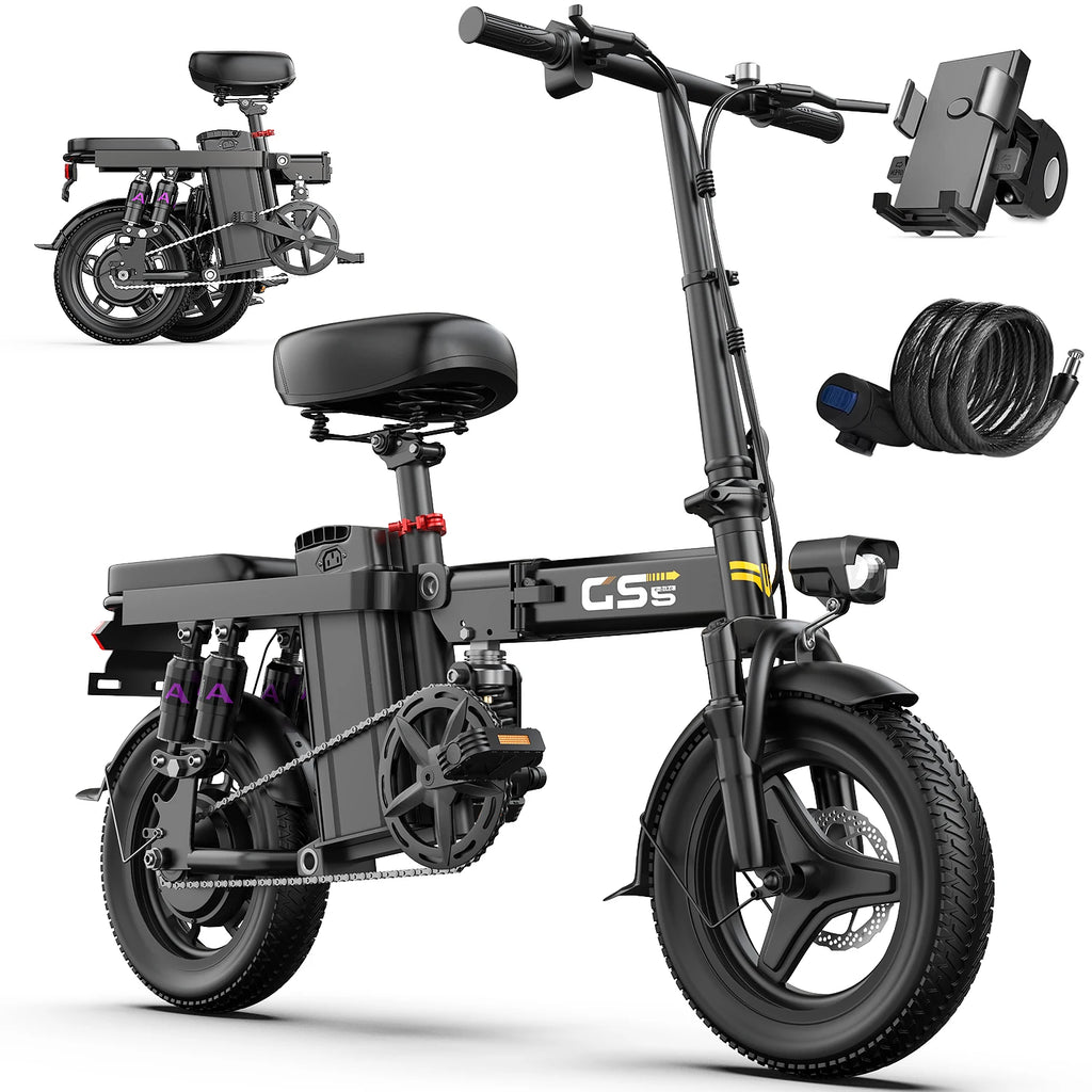 EBike,30+MPH,740W Folding Electric Bike,35 Miles
