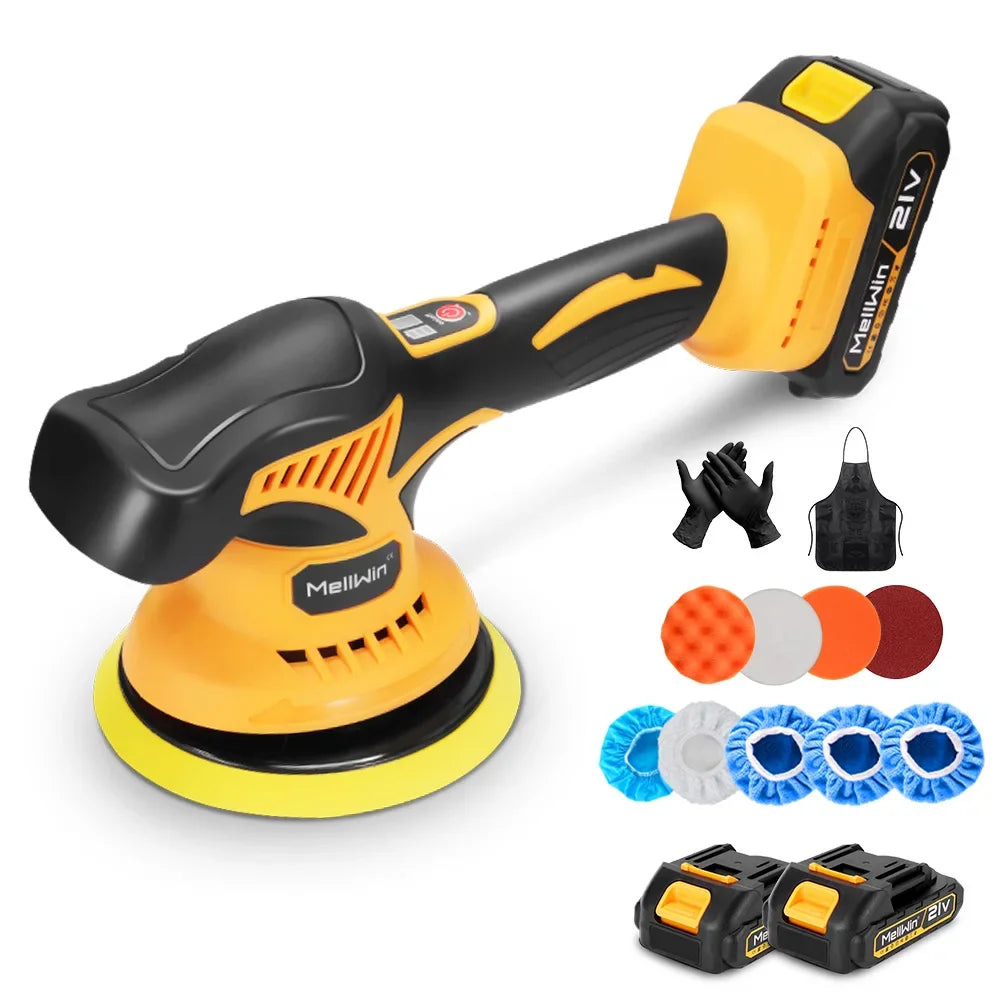 Digital Display Cordless Electric Polishing Waxing Sanding Machine