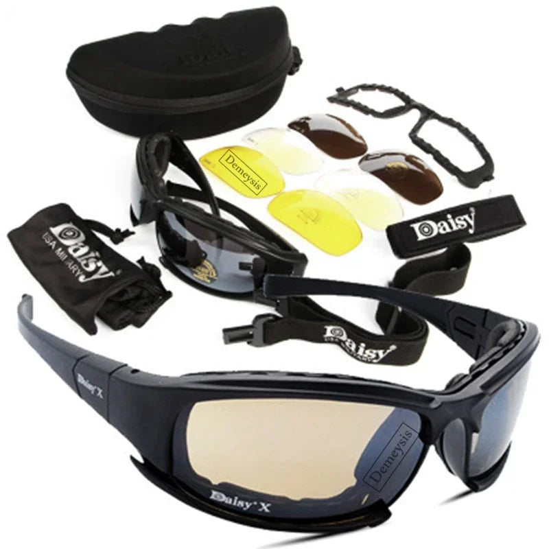 Tactical Polarized Glasses Outdoor Sport Goggles Sunglasses