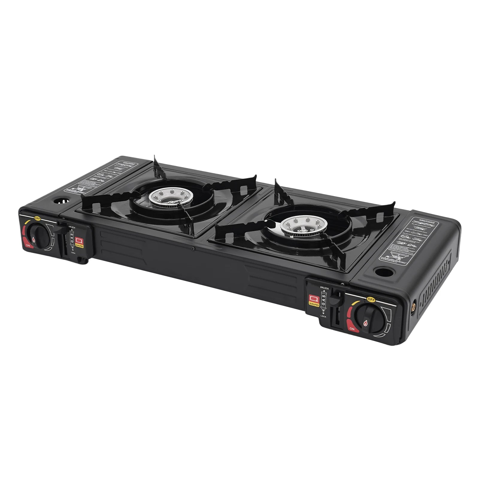 2 Burners Portable Camping Stove,