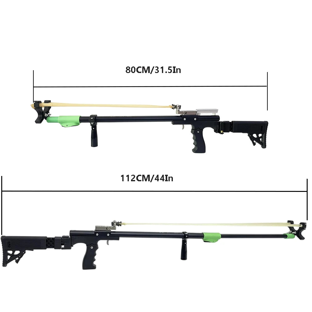 Powerful metal slingshot