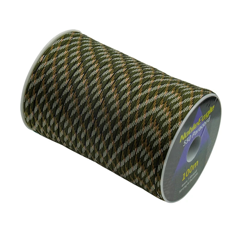 Military 550 Paracord Rope 100M Parachute Cord