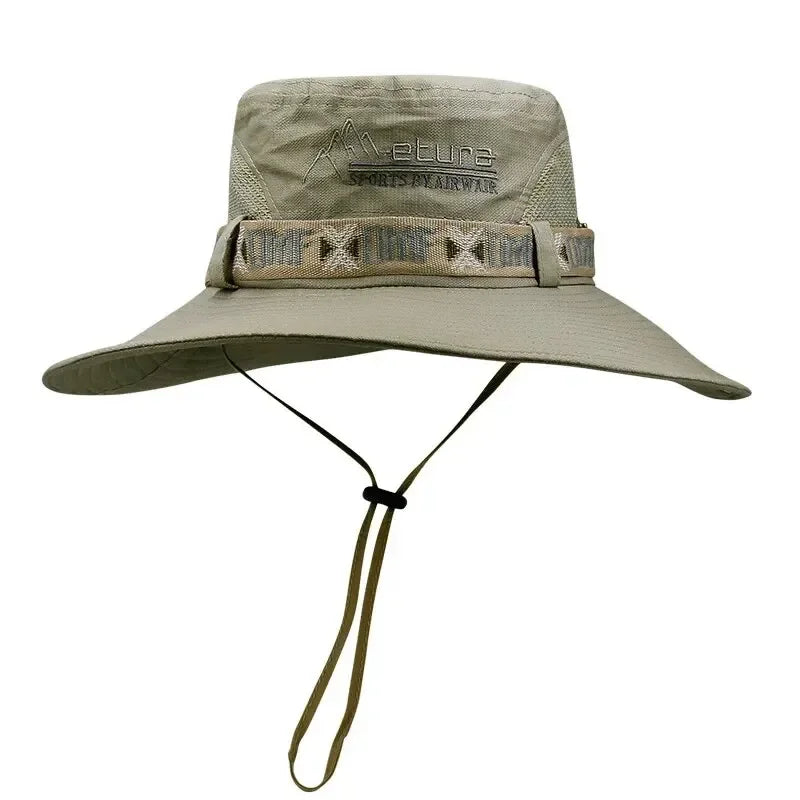 Wide Brim Men Hiking Hat