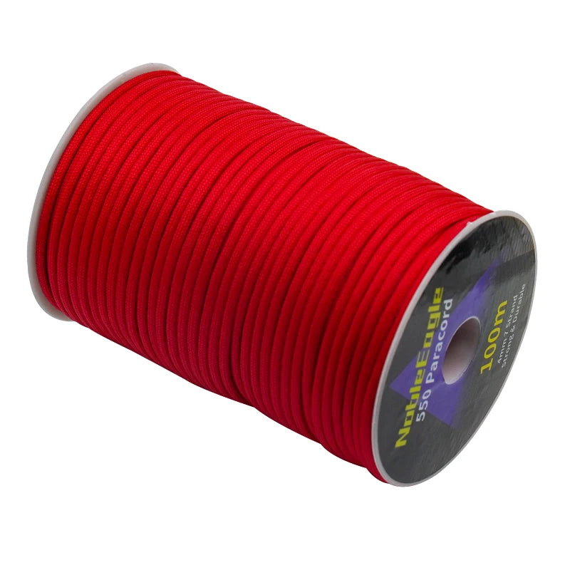 Military 550 Paracord Rope 100M Parachute Cord