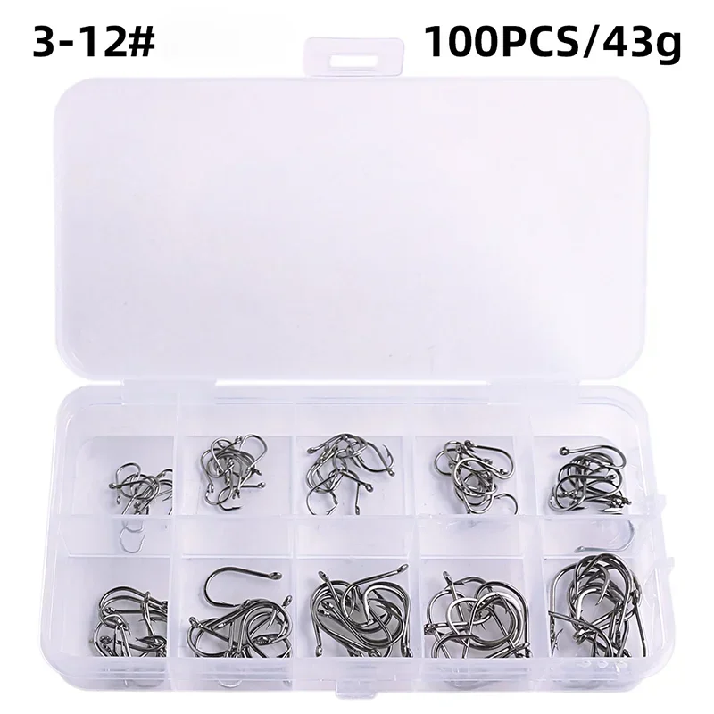 Fishing Hooks Carbon Steel Strong