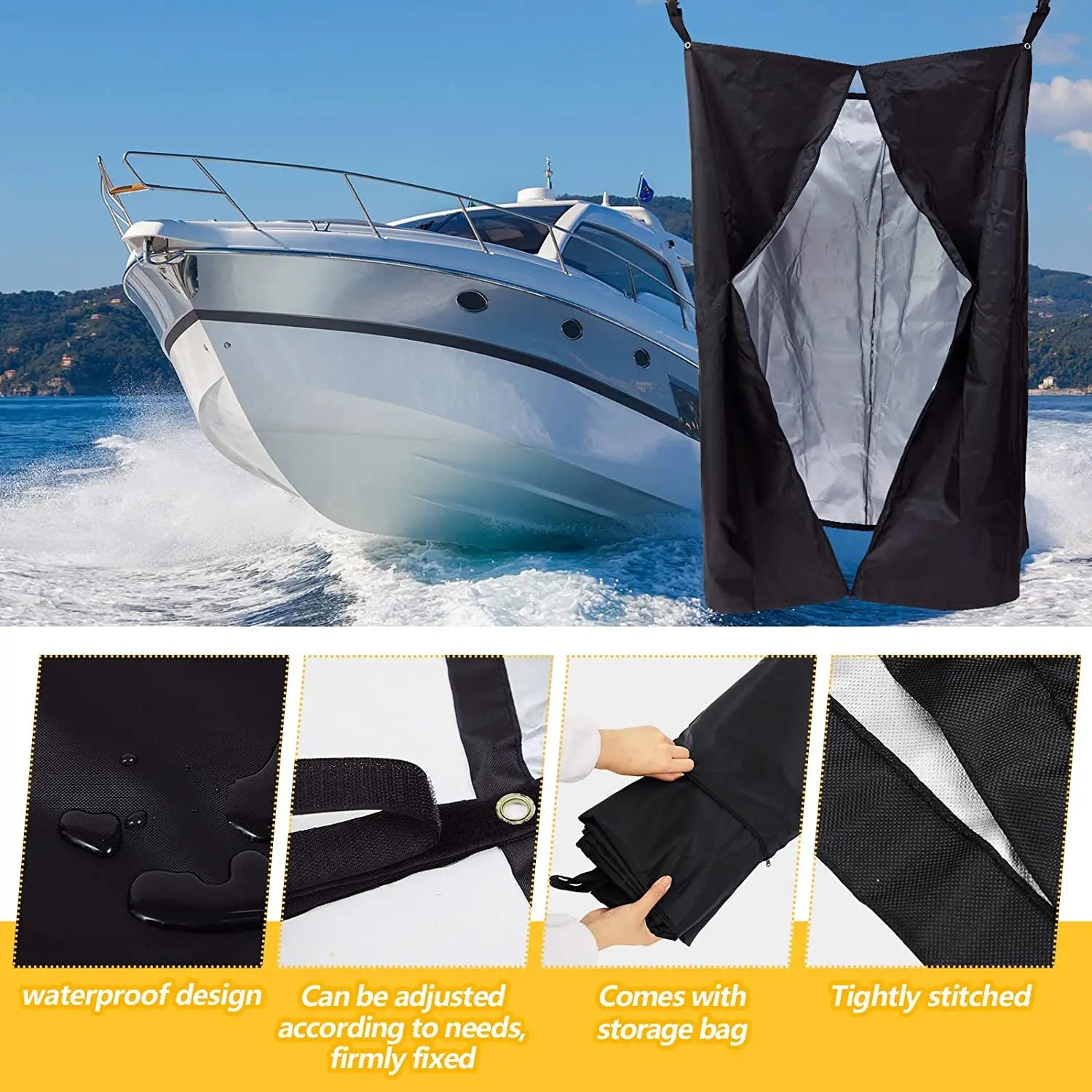 Boats Privacy Curtain Changing Room