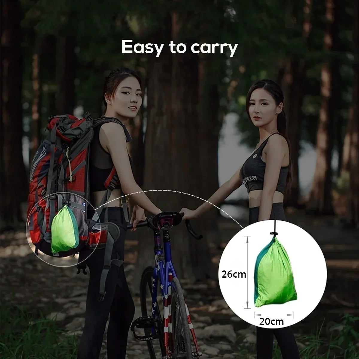 Camping Hammock with Mosquito Net