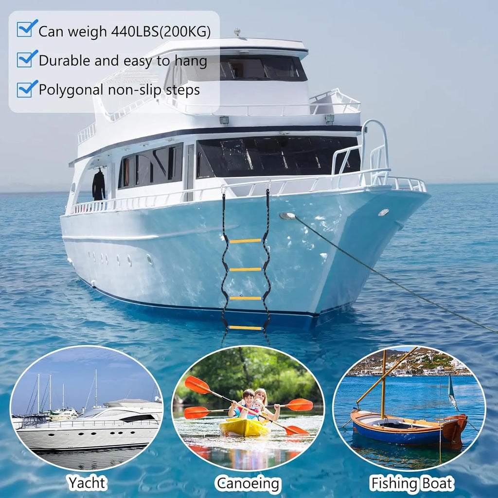 Marine Rope Portable Ladder