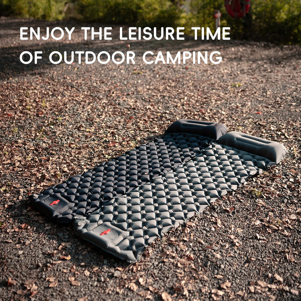 Inflatable Camping Mats Air Mattress With Pillow