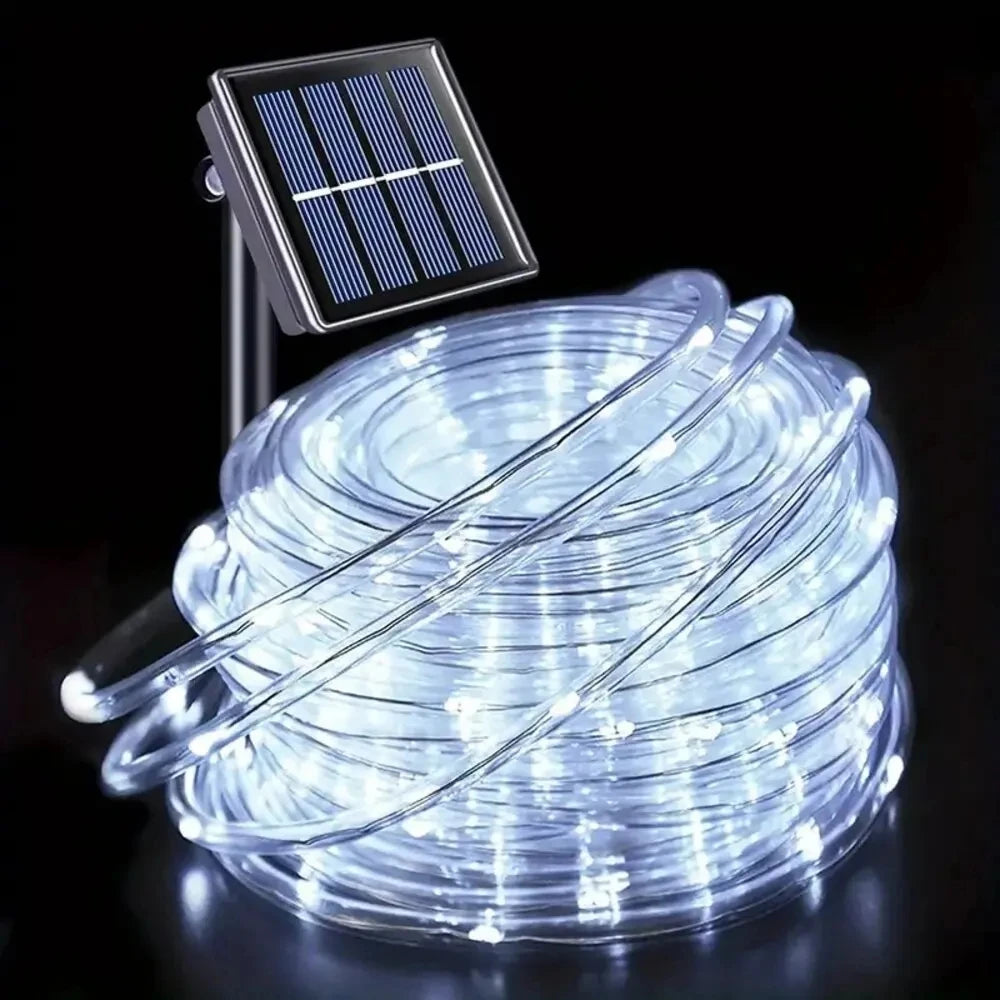Outdoor Solar Tube Rope Led Light colored