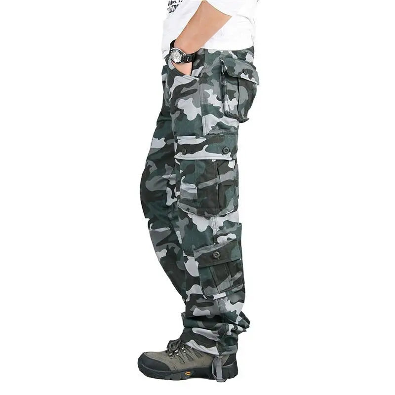 Men's Tactical  Cotton Cargo Hiking Pants