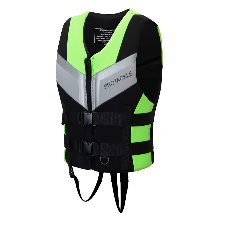 Buoyancy Vest with Zipper for Jet Ski Wakeboarding Paddleboarding