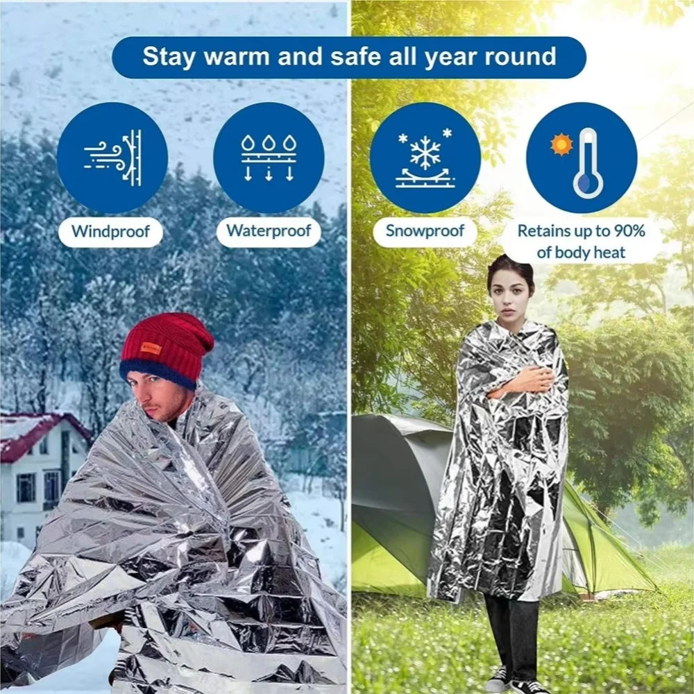 Outdoor Emergency  First Aid Rescue blanket