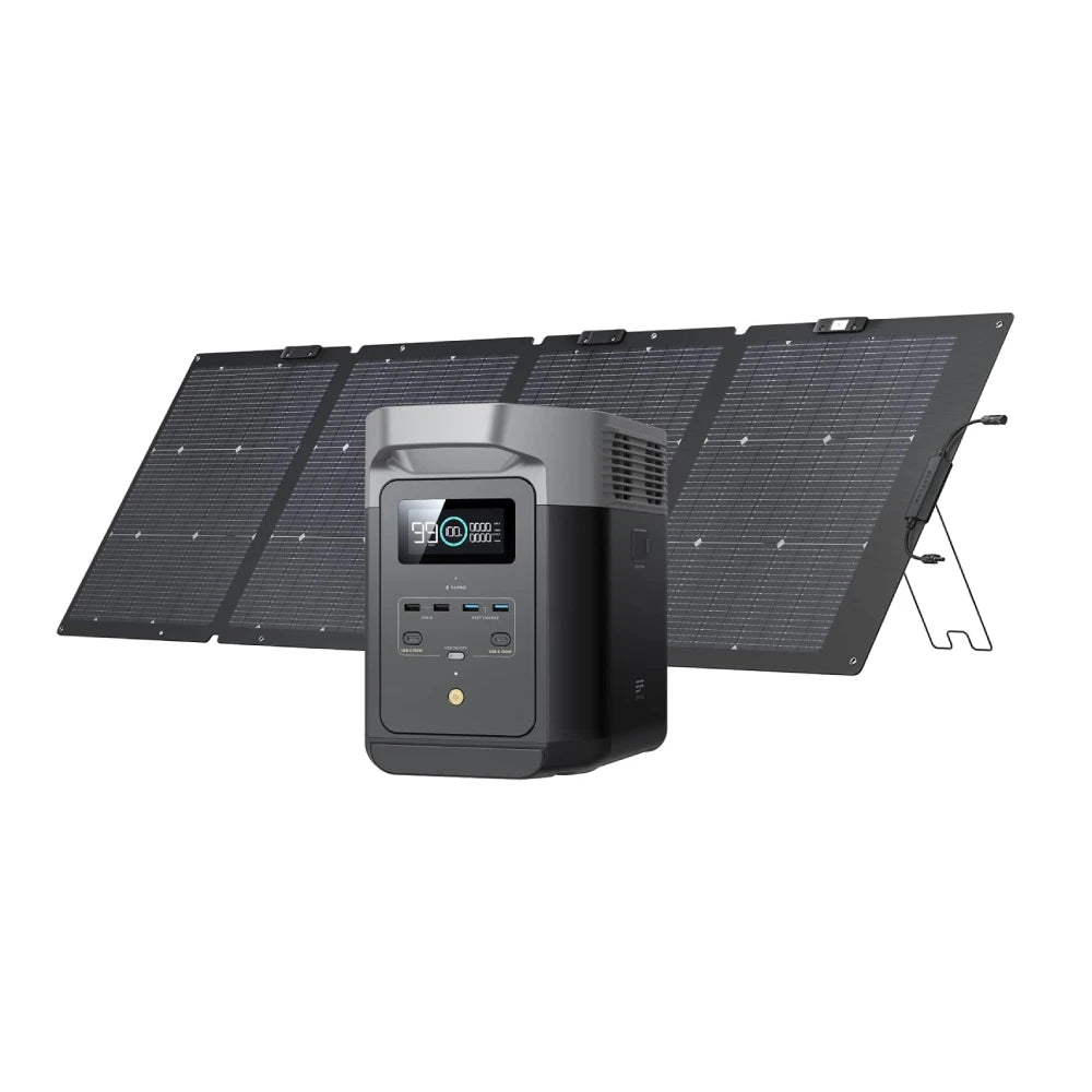 Solar Generator  Portable Power Station, 1800W