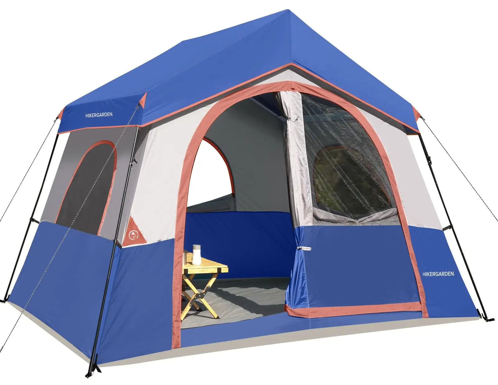 8 Person Camping Tent - Portable Family Cabin Tent for Camp