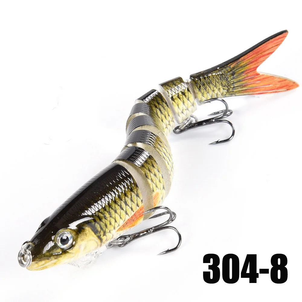 Multi Jointed Swimbait Crank Bait Slow Sinking