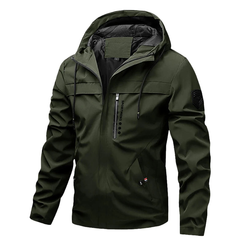 Hooded Coat Outdoor  Jacket