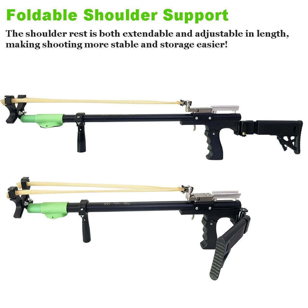 Powerful metal slingshot