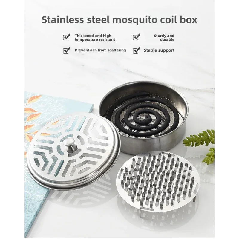 Safe Outdoor Portable Mosquito Coil Box