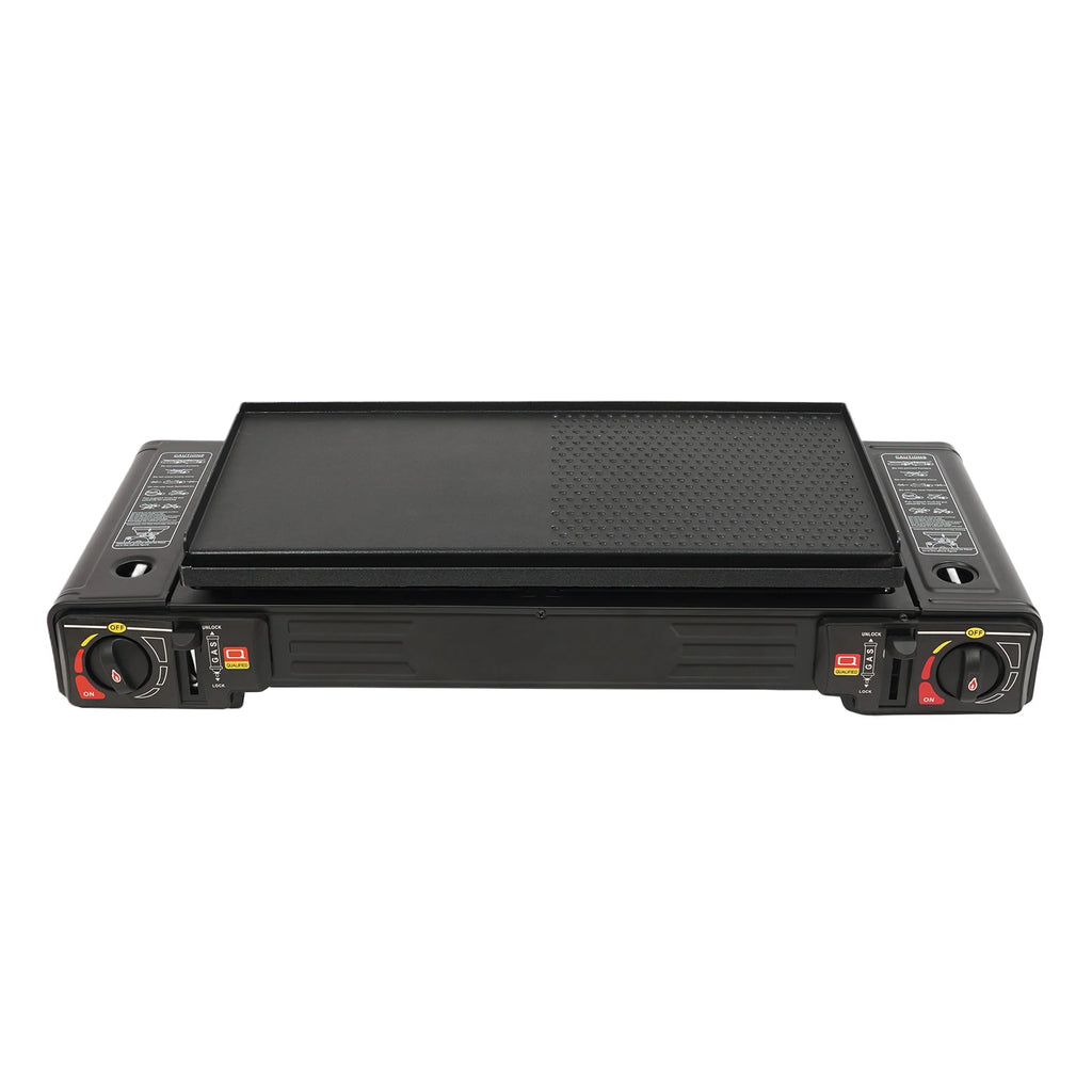 2 Burners Portable Camping Stove,