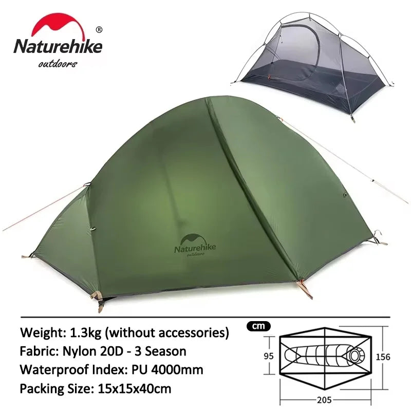 Tent 1 Person Ultralight Camping Tent