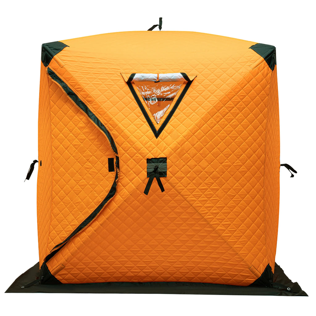 Orange/Blue/Red/Camouflage Ice Fishing Tent