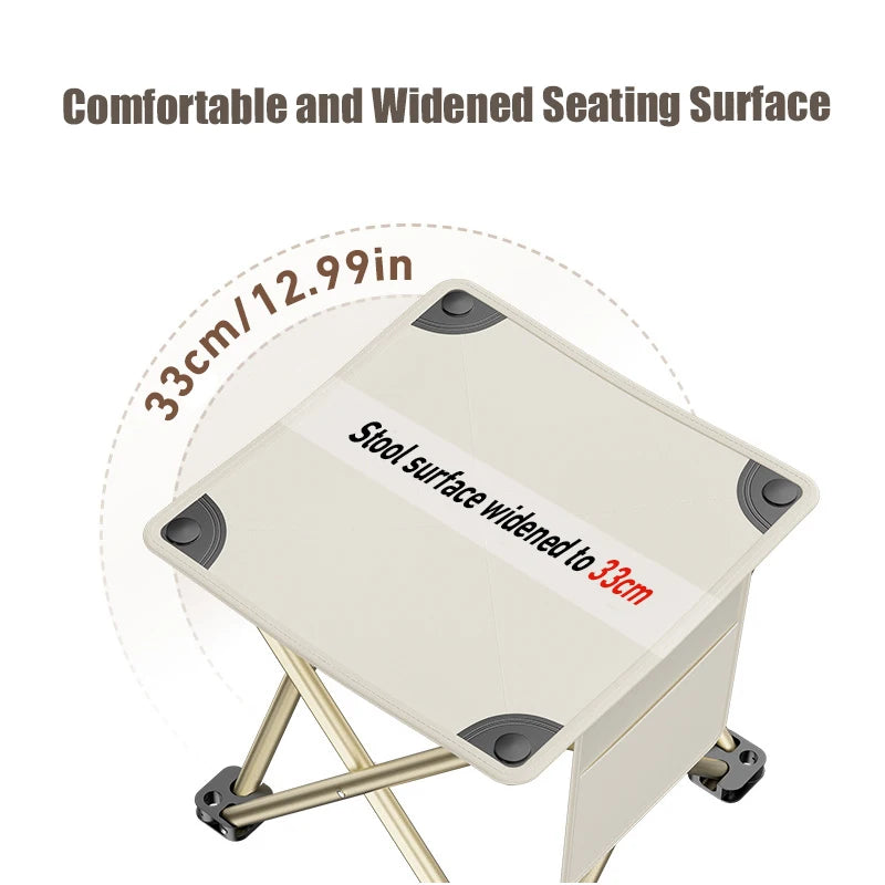 Outdoor Portable Folding Stool Camping Collapsible ultralight